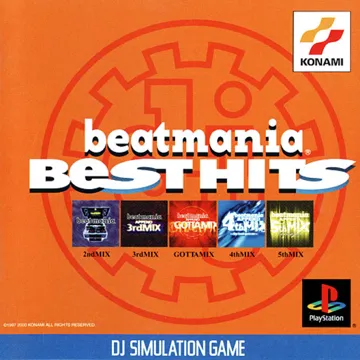 Beatmania Best Hits (JP) box cover front